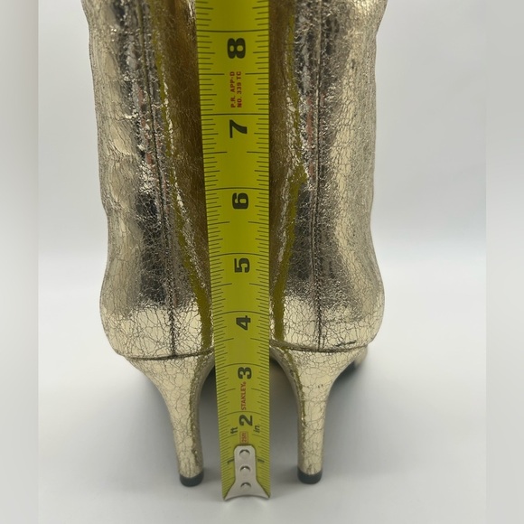 Worthington Gold Metallic Knee High Boots | Size 9.5M | Vegan | New With Box - Picture 8 of 16